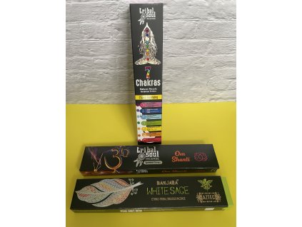 Akciový set 3 vonných tyčiniek Tribal Soul/Banjara