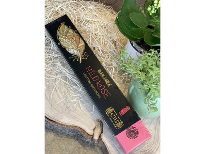 Prírodné vonné tyčinky BANJARA Wild Rose