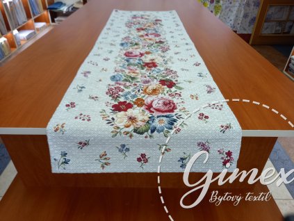 OBRUS 40X180cm GOBELÍN CHENILLE