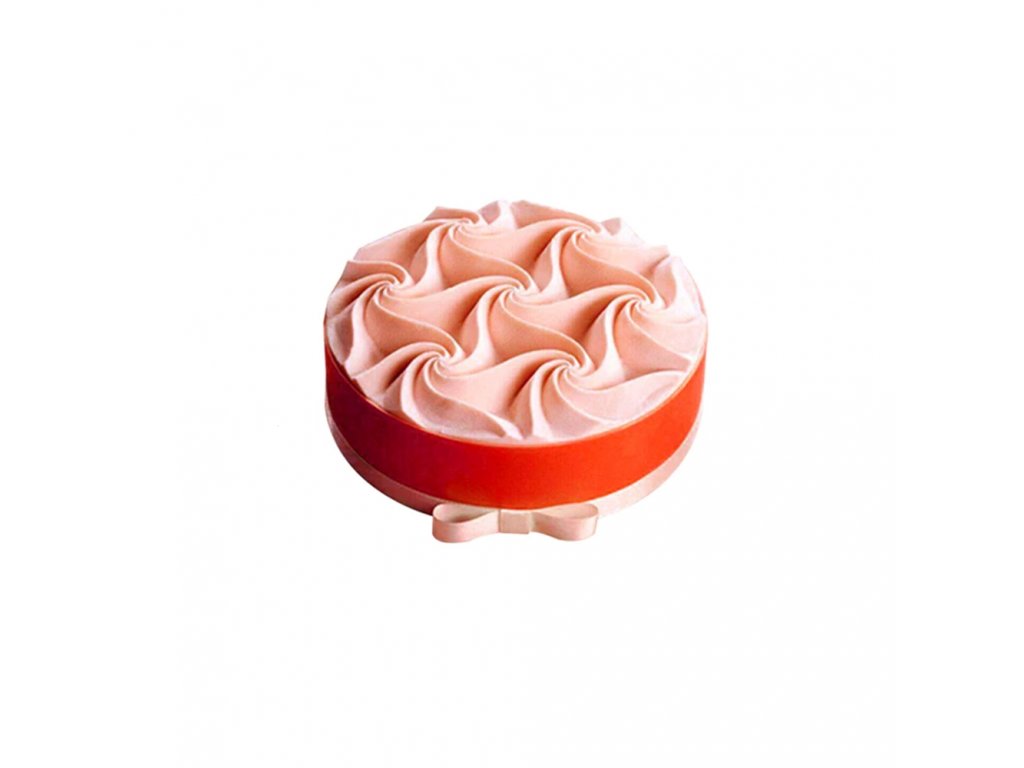 Tesselation cake silicone mould