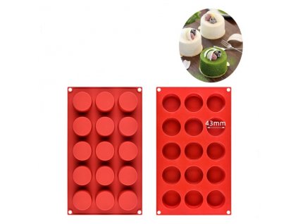 Flat Cylinder Silicone Mold For Baking Chocolate Cover Cookie Sandwich Cookies Muffin Cupcake Brownie Cake Pudding.jpg 640x640 (1)