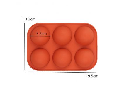 3d Hemispherical Silicone Mold For Cake Pastry Baking Fondant Bakeware Tools Round Shape Donut Dessert Mousse.jpg 640x640