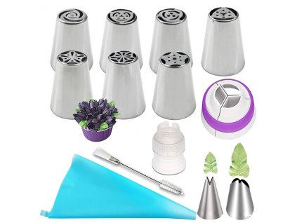 8 13 27Pcs Set Russian Piping Nozzles Stainless Steel Flower Cream Tulip Icing Pastry Tips Nozzles.jpg 640x640