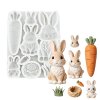 Silicolove Silikonová forma zajíčci a mrkev
