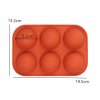 3d Hemispherical Silicone Mold For Cake Pastry Baking Fondant Bakeware Tools Round Shape Donut Dessert Mousse.jpg 640x640