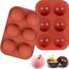 1PCS 3D Ball Round Half Sphere Silicone Molds for DIY Baking Pudding Mousse Chocolate Cake Mold.jpg Q90.jpg