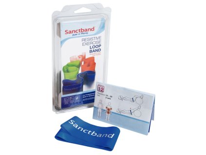 cvicebni guma sanctband loop smycka boruvka