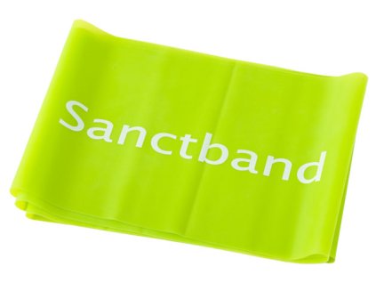 Cvičební guma Sanctband 2 m, limetka, silná