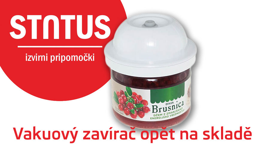 Vakuový zavírač STATUS