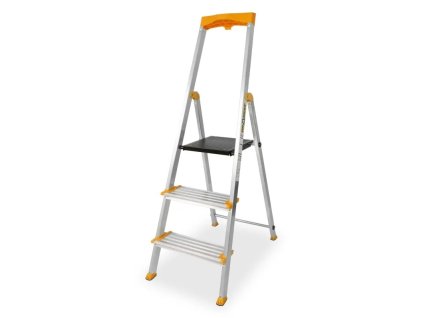 drabina aluminiowa jednostronna 3 szersze stopnie max 150 kg