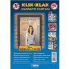 Síť proti hmyzu do dveří 1x2,1/2,2m bílá magnetická KLIK-KLAK