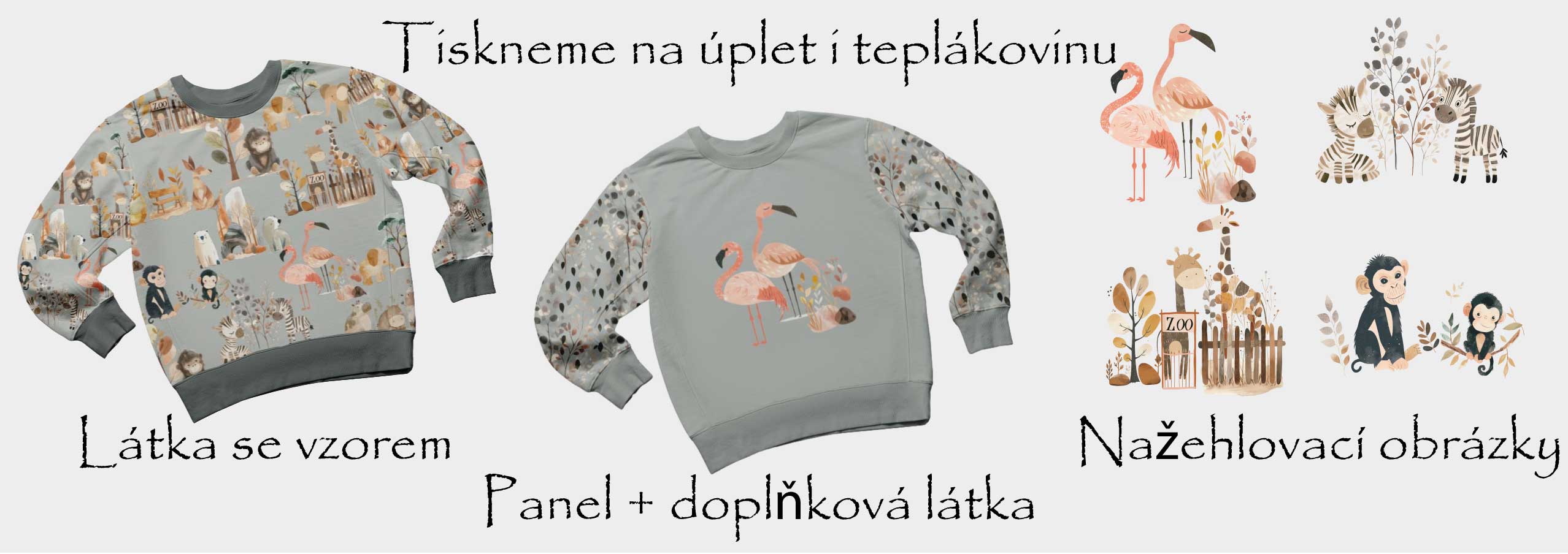 Látky na tisk