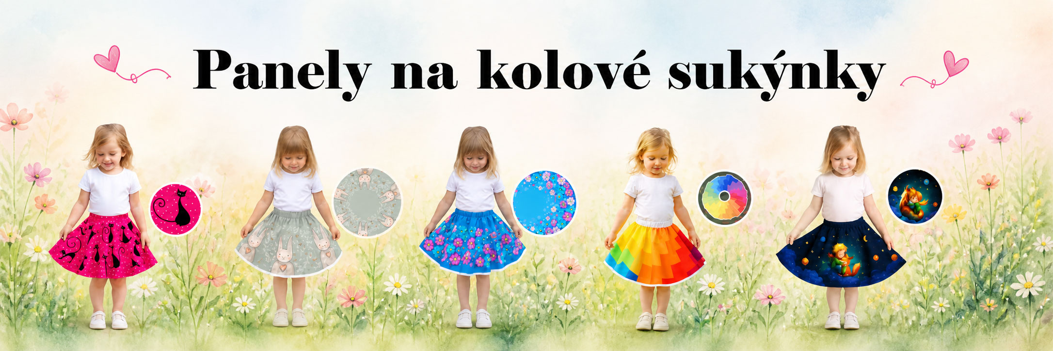 Kolové sukýnky