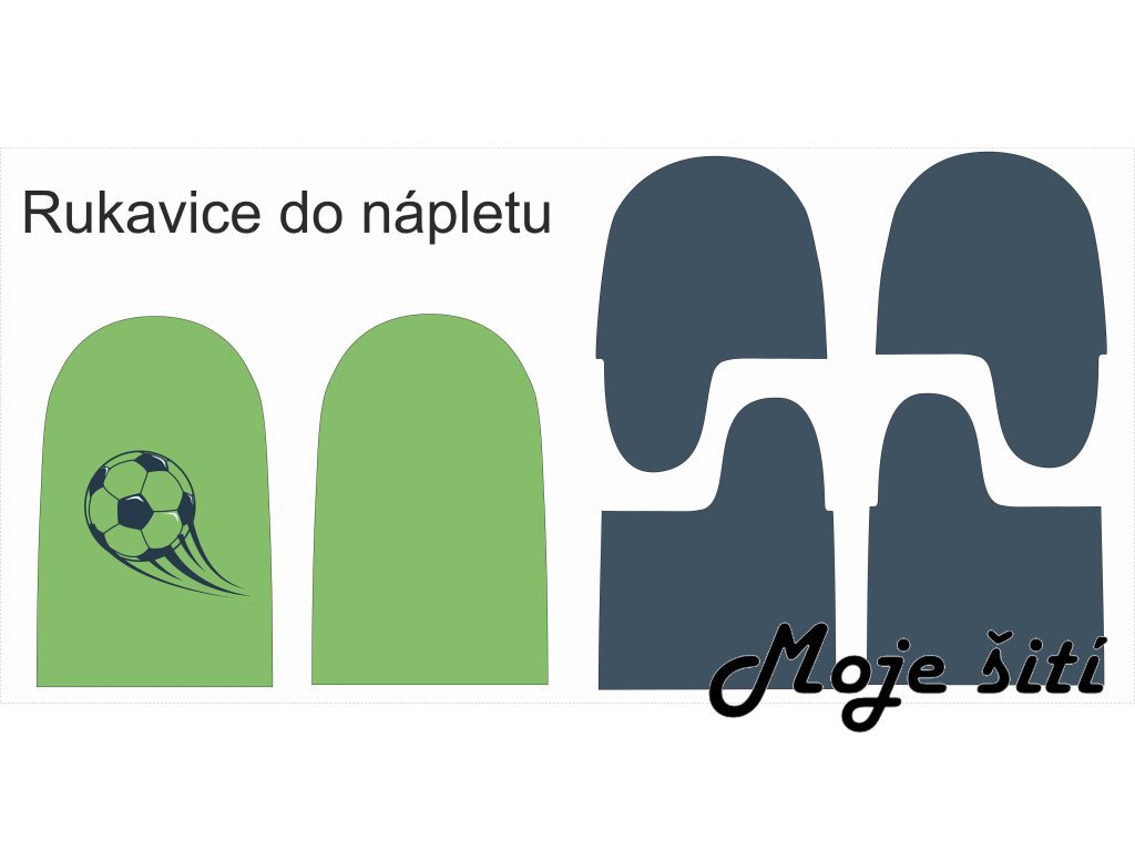 rukavice fotbalista mic vizualizace