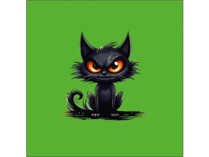 Naštvaný kocour 20x20