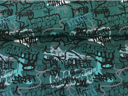 Graffitti na zelené