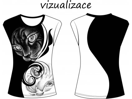 Kočka a ornamenty