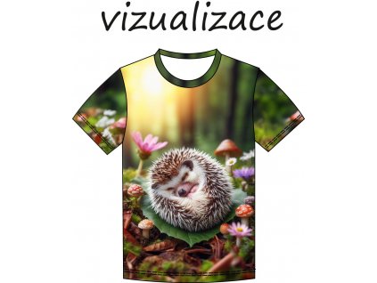 vizualizace tričko