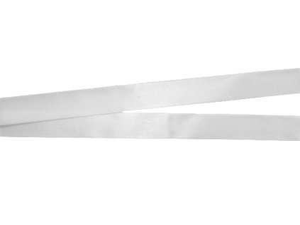 Atlasová stuha 20 mm bílá
