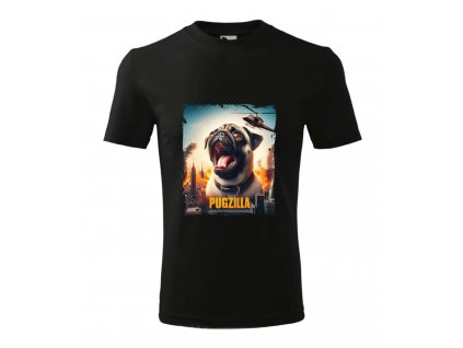 černé triko Malfini