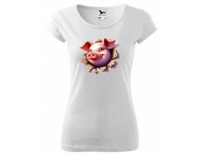 vizualizace bílé tričko
