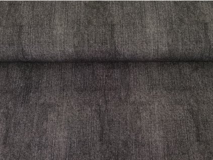 Teplákovina s elastanem Šedý jeans