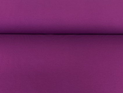 Teplákovina s elastanem Švestková K