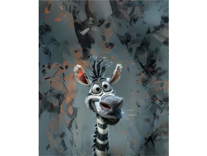 Zebra karikatura 50x60 ESHOP