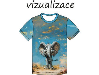 vizualizace tričko