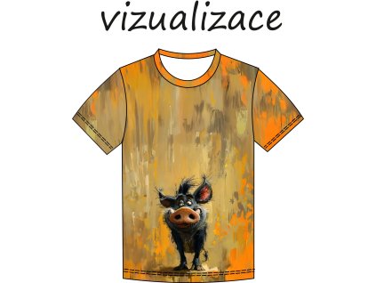 vizualizace tričko