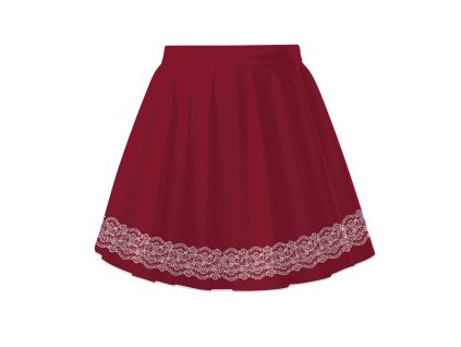 vizualizace ušitá krajka na vinove