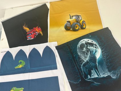 Balíček panelů - mix bavln. materiálů - VADA