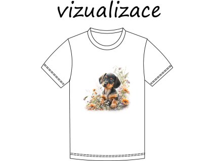 vizualizace tričko