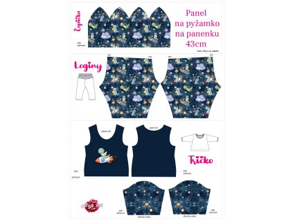 Dino na rakete 43 cm vizu