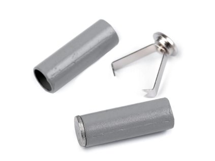 koncovka s pojistkou šedá