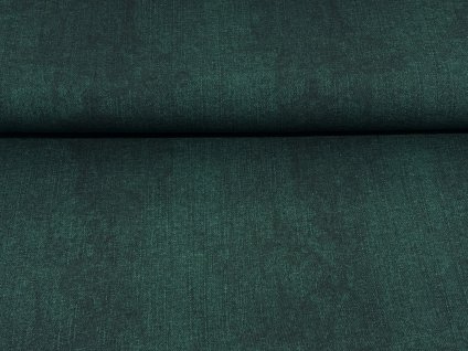 Teplákovina s elastanem Tmavě modrý jeans s petrolejovým nádechem