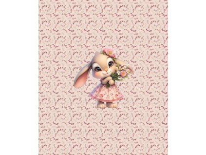 Kralicek s kvetinkami 50x60 eshop