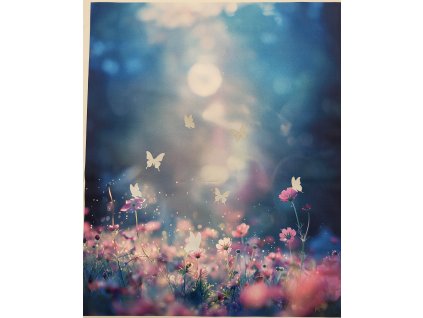 Reflexní panel - Motýlci na louce