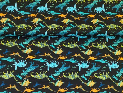 Bavlněná teplákovina  -  Dino