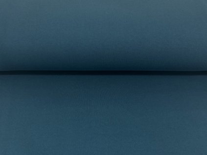 Počesaná teplákovina Tmavá petrolej 300g/m2