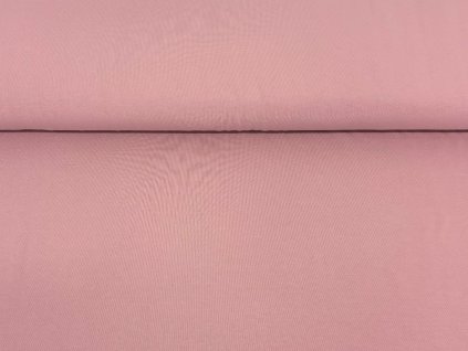 Bavlněný úplet s elastanem starorůžová 220g/m2 šíře 155 cm