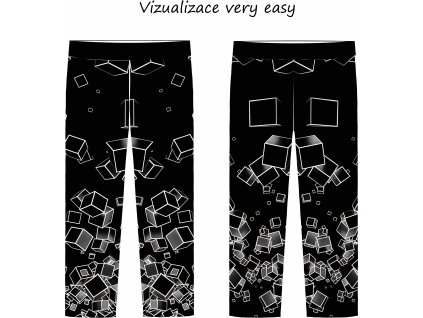 KALHOTY VERY EASY UŠITÉ VIZUALIZACE