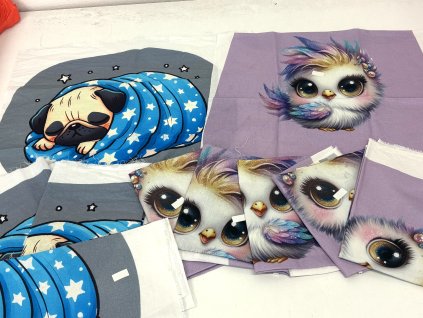 Balíček panelů na polštářky s vadou