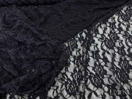 Pružná krajka TMAVĚ MODRÁ