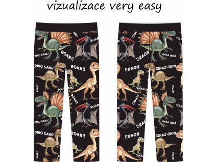 KALHOTY VERY EASY SLIM I NORMAL UŠITÉ VIZUALIZACE