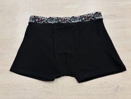 Boxerky Graffitti s červenou