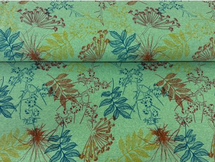 Warmkeeper Květ kmínu na zelené