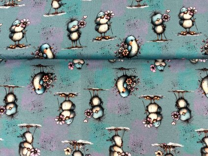 Ptacci a kvetinky uvodni