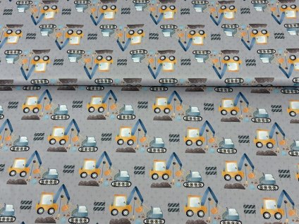 PRUŽNÝ ZIMNÍ softshell -  Bagříci v akvarelu - menší velikost