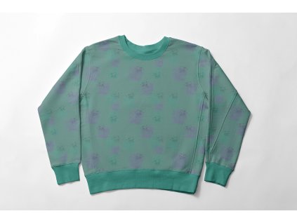 Ptacci a kvetinky mikina doplnkova